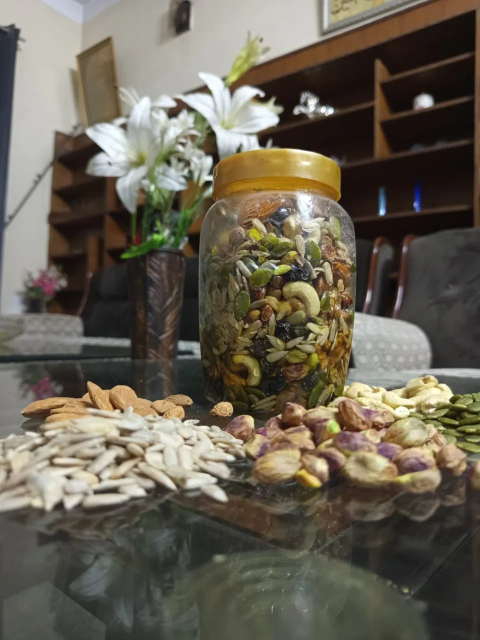 Honey With Nuts & Seeds