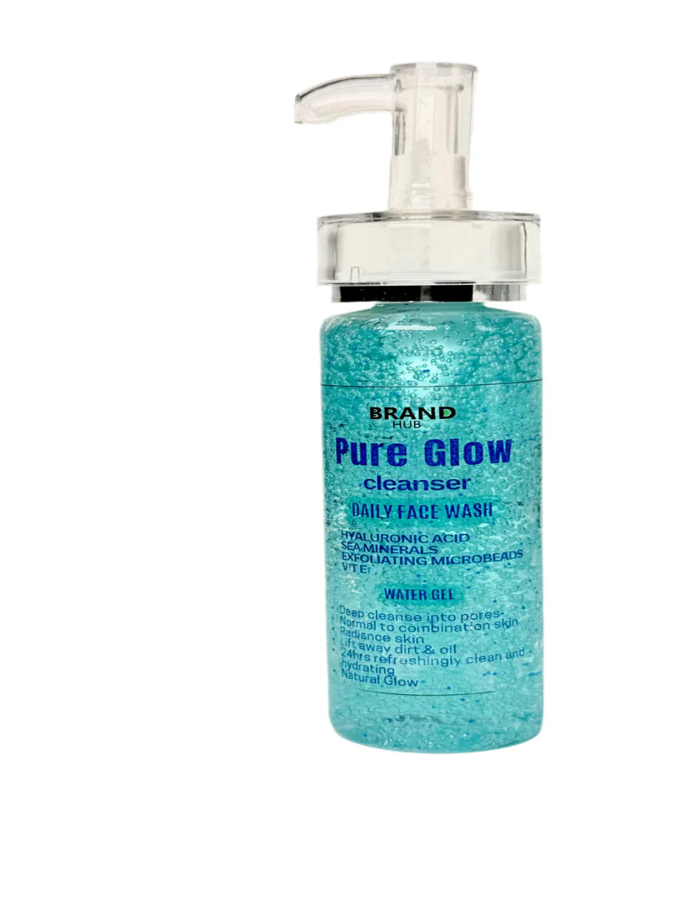 Pure glow face wash