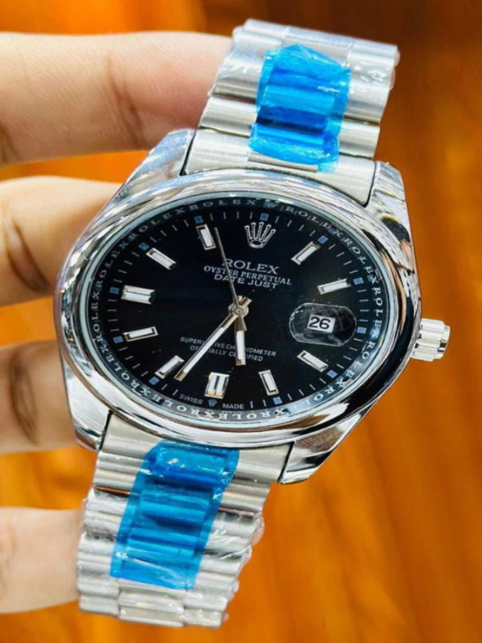 Dial RLX Date – 40mm – Stainless Steel – N6